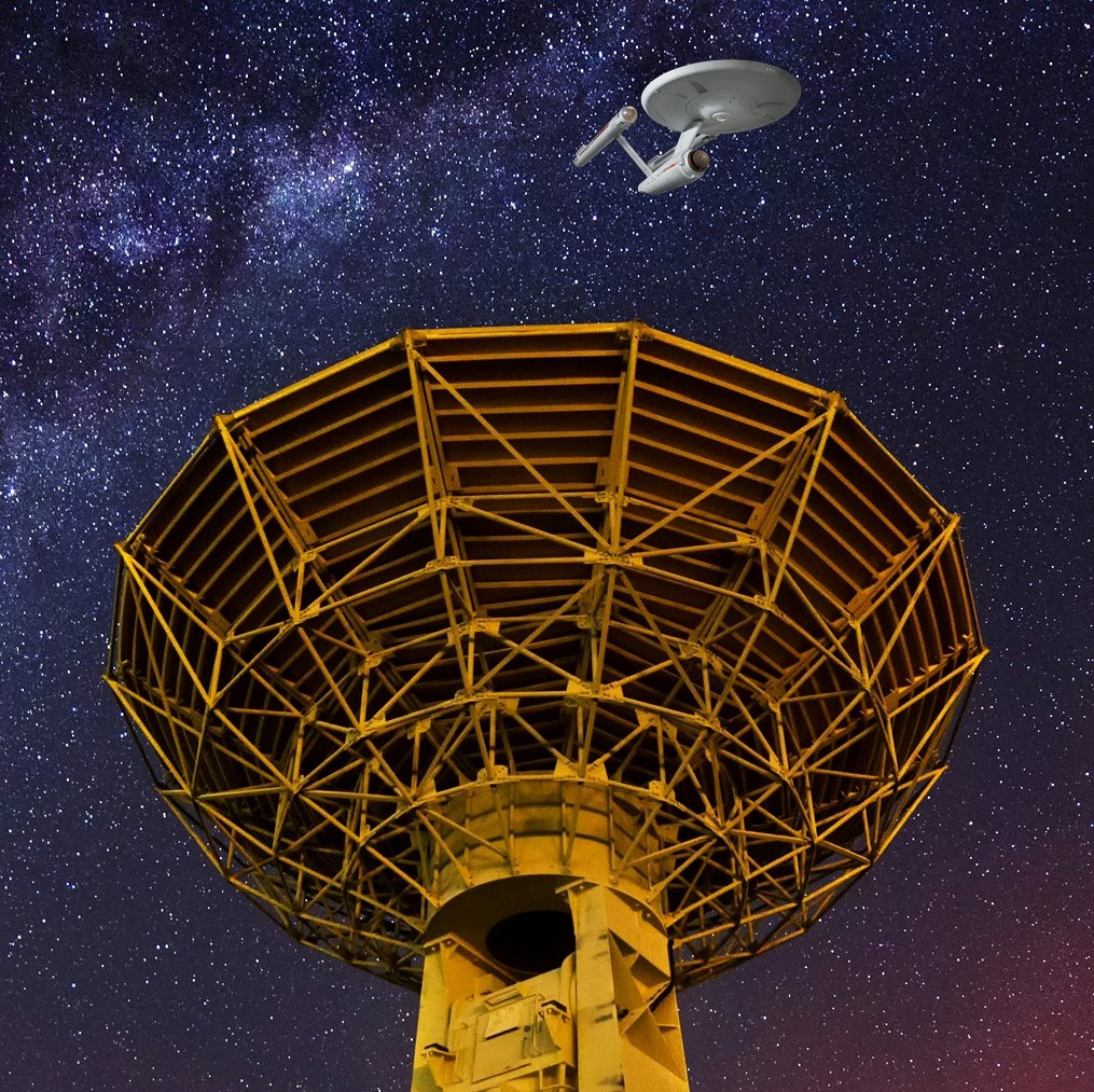 Every night for half of a century, the solitary antenna, pointed skyward, far out in the middle of nowhere, listened patiently for the slightest whisper, the slightest hint, of intelligent life Out There. And then, one night...