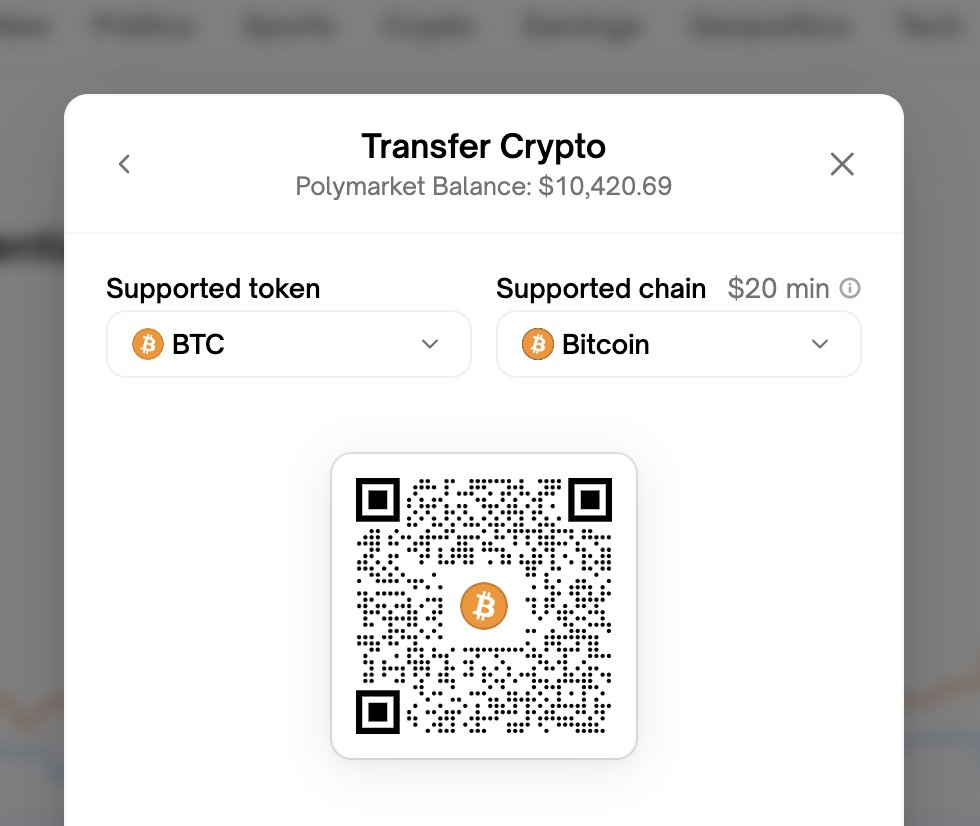 🚨 大消息！🚨 全球最大的預測市場PolyMarket 剛剛宣布現在支持#比特幣存款！這對加密貨幣交易者和投注| KuCoin