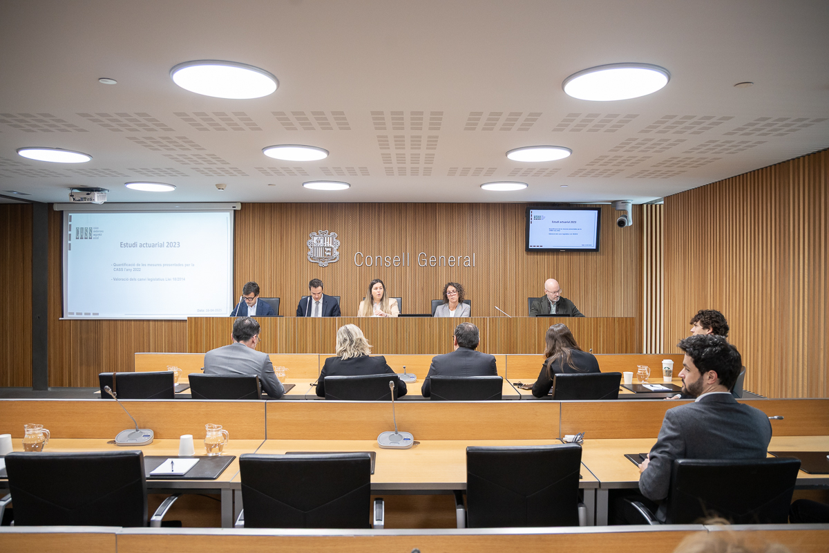 ℹ️ La Comissió Legislativa de seguiment i sostenibilitat de les pensions de la CASS avança en el treball sobre les mesures paramètriques per preservar la sostenibilitat de les pensions.

🖥️ Més informació: tuit.cat/oSdMt