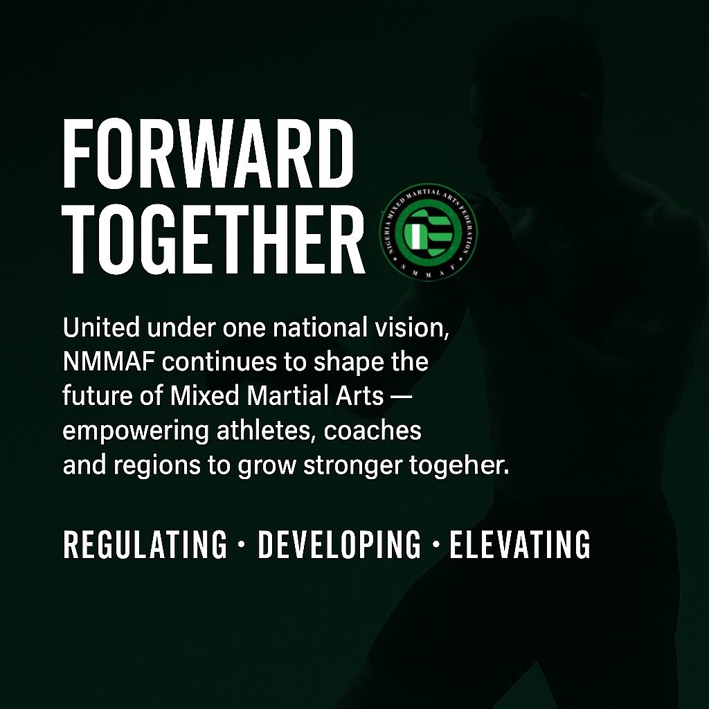NMMAFed's tweet image. NMMAF is empowering athletes, certifying officials, supporting promoters, and building bridges for global organizations to engage and invest in Nigeria.
A new era of structure, opportunity, and growth has begun. 🇳🇬
#TeamNigeria #SportsDevelopment #IMMAF