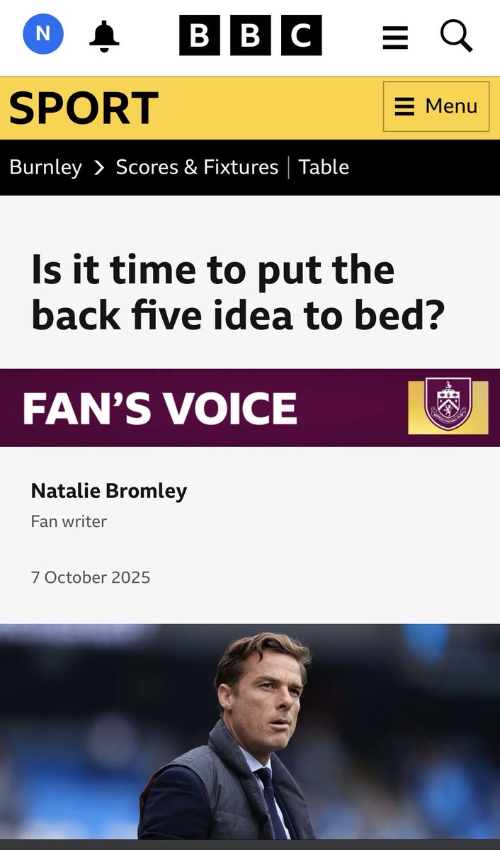 Natalie_Bromley's tweet image. Is it time to tweak the formation?

🔗 bbc.co.uk/sport/football…

You can subscribe to @BurnleyOfficial content via the @BBCSport app

#twitterclarets