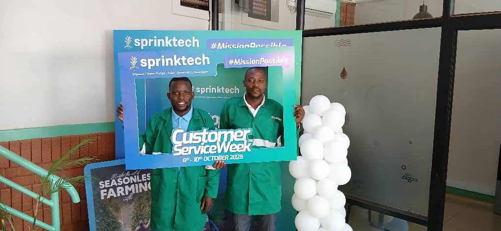 OpioErics13's tweet image. From humble boreholes to thriving farms, @SprinkTech is making waves. Proud of our team&apos;s dedication
 #SprinkTech