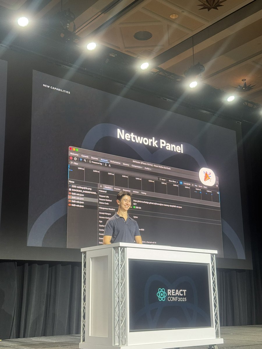 SzymonRybczak's tweet image. Performance and network panel are coming to React Native DevTools 😍😍