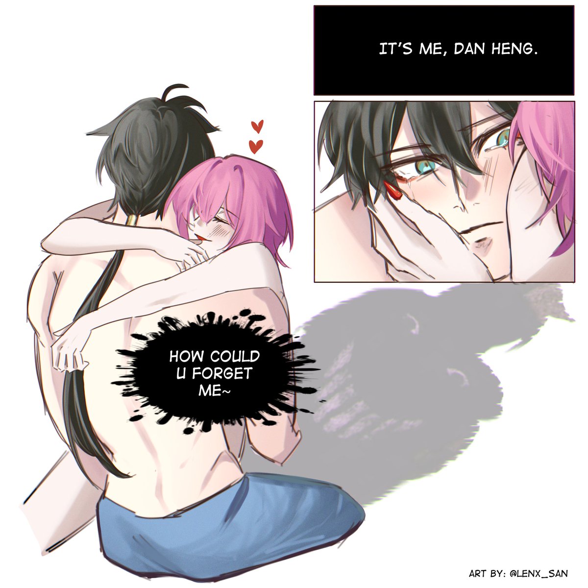 lenx_san's tweet image. cuz mama I&apos;m in love with criminal~ #danmarch #Evernight #March7th #danheng