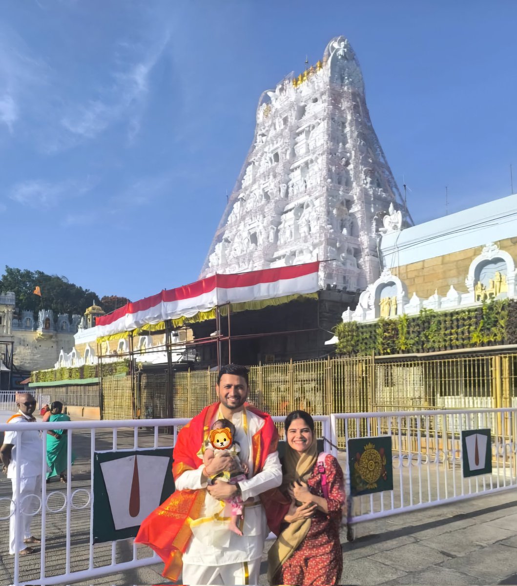 You can't visit Tirumala whenever you want to see Venkateswara Swamy; you can only visit Tirumala whenever he wants to see you. 
#TirupatiBalaji
#OmNamoVenkatesaya
#GovindaGovinda