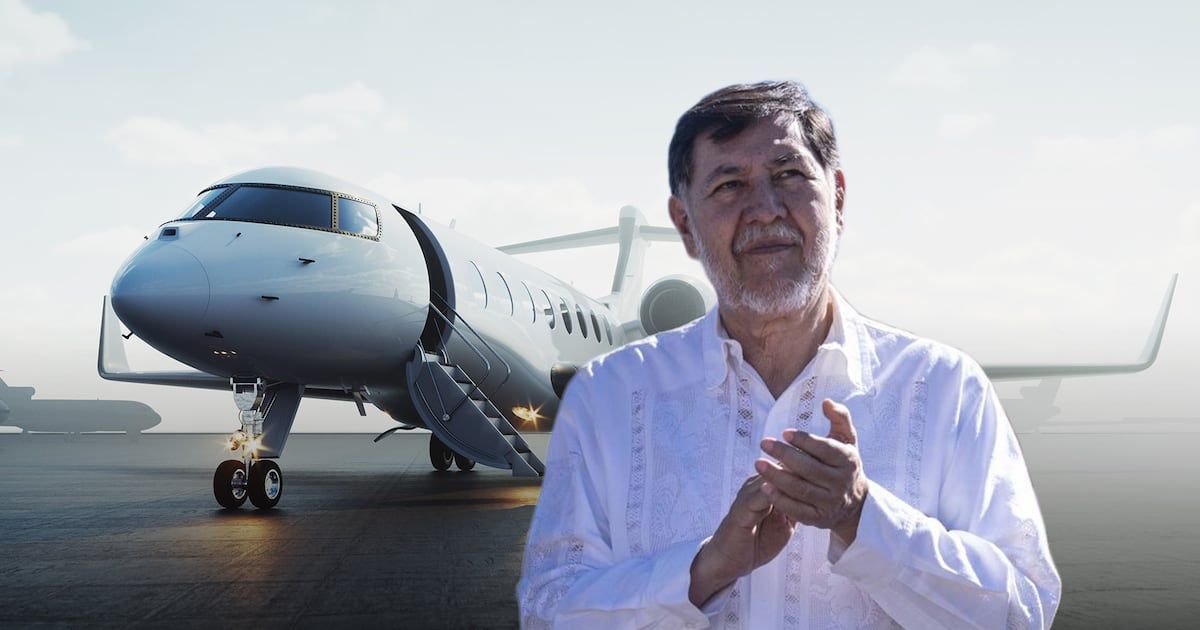 🇲🇽 "Changoleón millonario": Noroña sale de gira a Coahuila en lujoso avión privado de 2 mil dólares la hora; no le alcanza todo su sueldo mensual para pagarlo  buff.ly/geREAiR