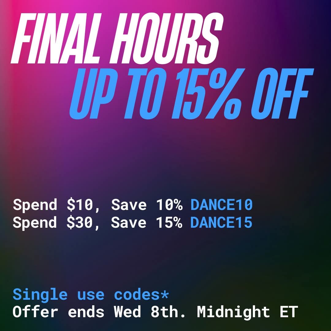 DeepResolute's tweet image. FINAL HOURS of our TIME TO DANCE discount!🌆🚨

Save up to 15% on your next dig!
Spend $10, save 10% → use code: DANCE10
Spend $30, save 15% → use code:

👉🏼Traxsource: traxsource.com/label/13404/de…

#traxsource #dj #selection #producer #records #housemusic #traxsource2025 #ibiza2025…