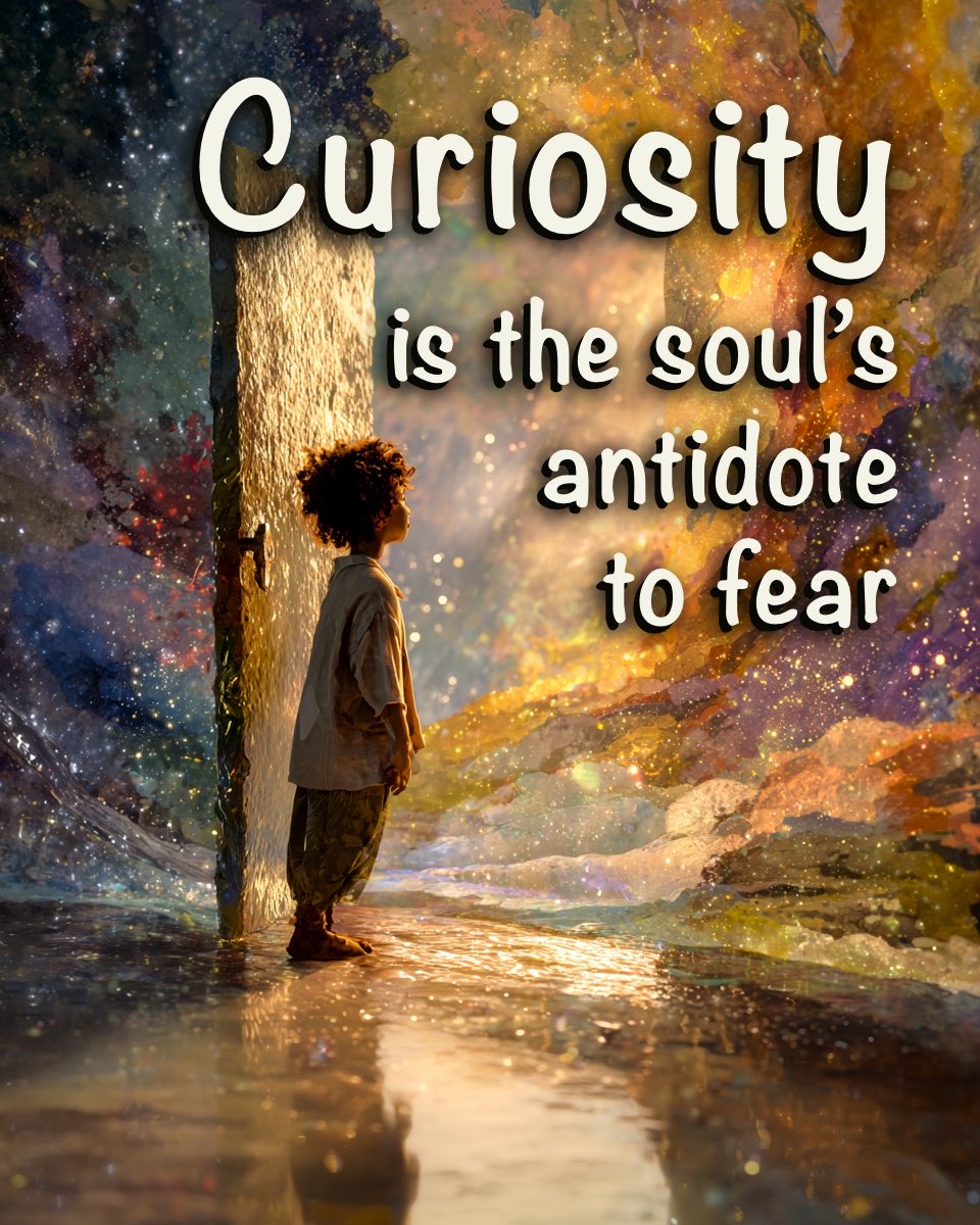 artamagig's tweet photo. Curiosity is the soul’s antidote to fear... https://t.co/I6SulHwqth