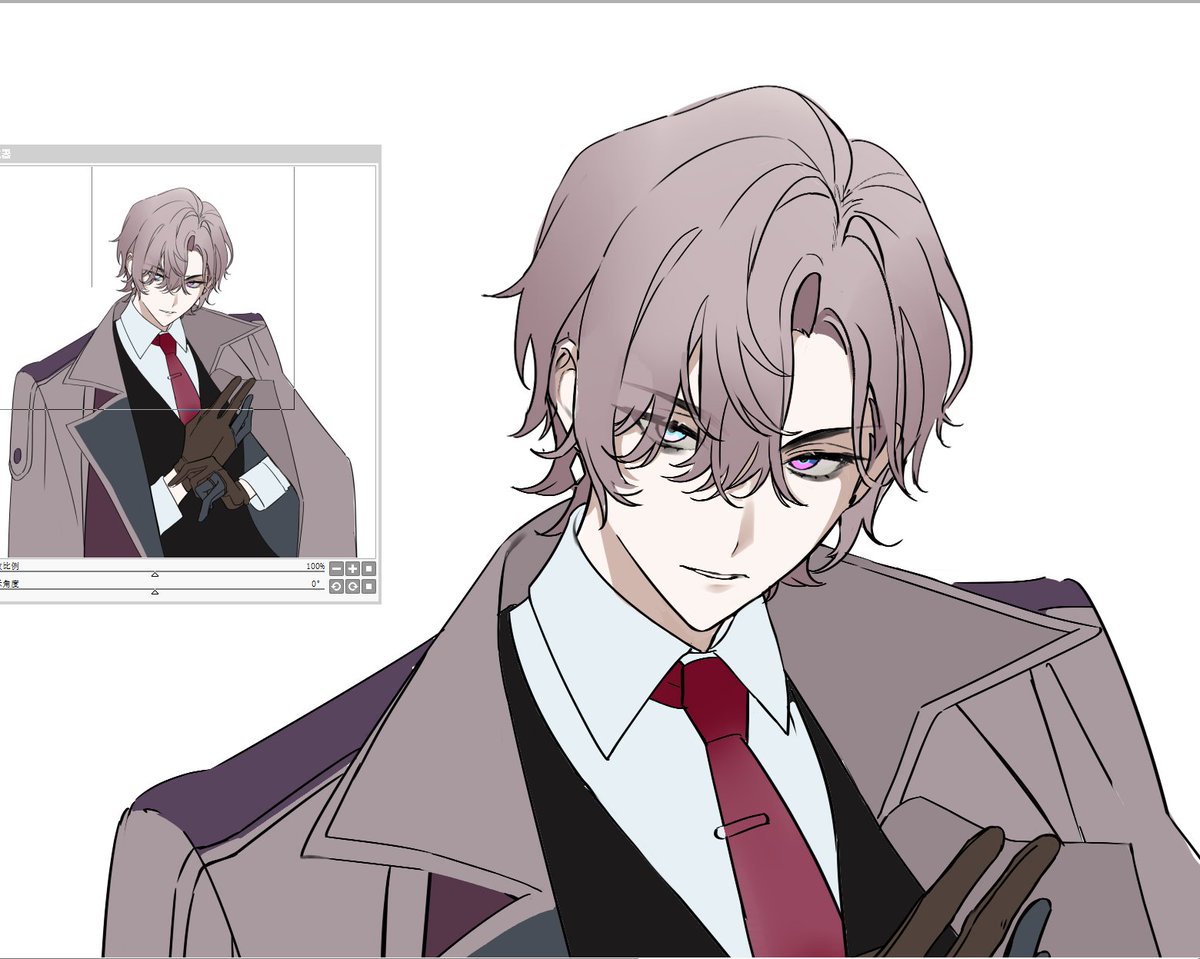 bloodyeee11's tweet photo. 美型系真是苦手中的苦手 https://t.co/B4RoHVbE7d