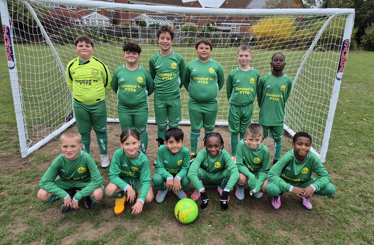 Our yr 6 team for this season ⚽️