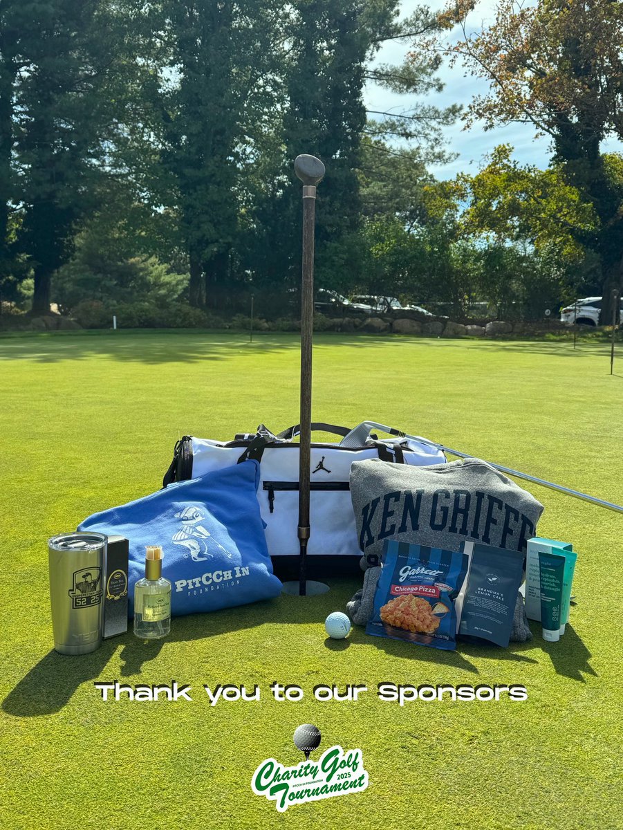 In honor of our 5th Charity Golf Classic, every participant was gifted w/ custom Jordan swag bags feat. select items from RevAir, Roots of Fight, Haddad Brands, Societea, Paddy Lee Fashion, Sabon, &amp; Garrett Popcorn. We’re excited to confirm next year’s tournament on 9/15/26!