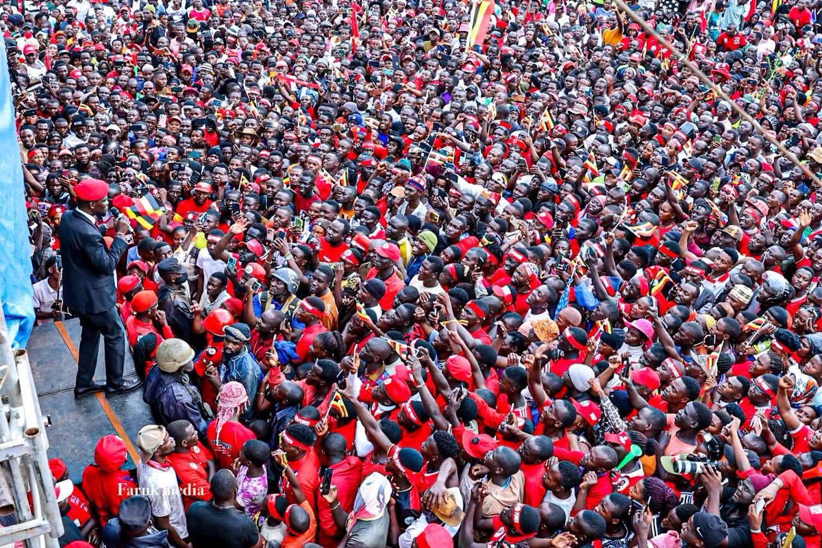 samwhereinafric's tweet photo. If you can’t win people’s hearts, you can try rigging the ballot but you’ll never win!! Tell someone that I said it! -Sam J. Ssemaganda 
@HEBobiwine @NUP_Ug @BarbieItungoK @DavidLRubongoya #UgVotes2026 #UgandaDecides2026 #uganda #politics https://t.co/xMP7KSPxTc