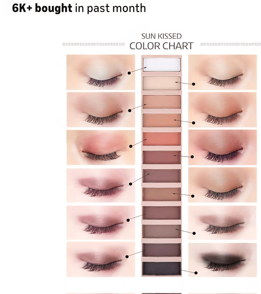 Just_Julie77's tweet photo. Highly pigmented eyeshadow palette with matte, shimmer, and glitter shades for any makeup look; long-lasting, blendable formula. You don't want to miss it! 
#makeup #eyeshadow #blendable

Link https://t.co/JlcHCZQ4Rk https://t.co/uVQyfRVHgP