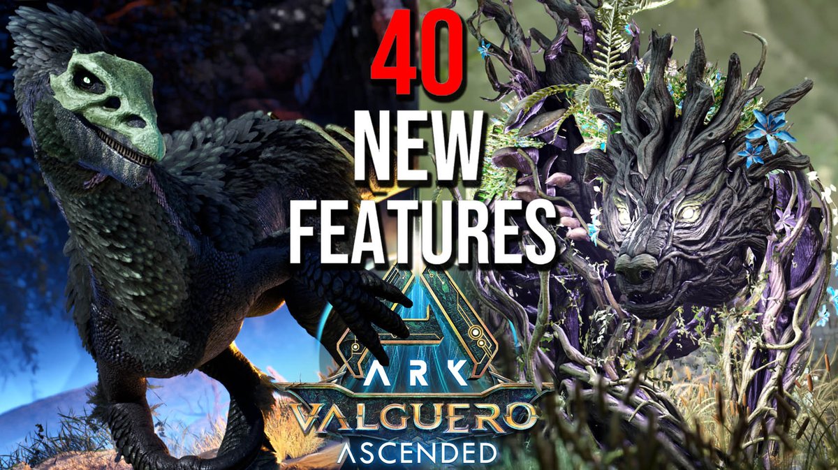 New vid up! 40 NEW Features with Valguero Ascended! This is one hell of a remaster! 🔥

youtu.be/ThY6fjXms8Y