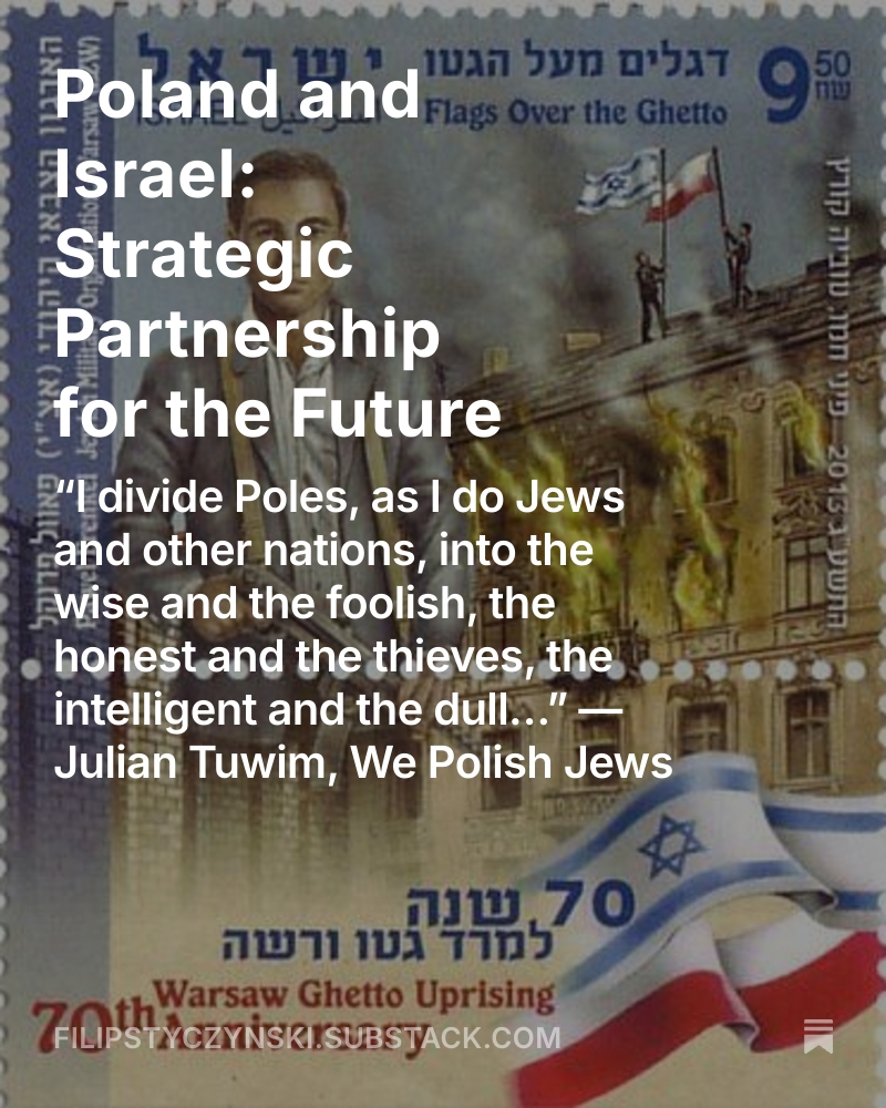 My latest on 🇵🇱 and 🇮🇱:
⚡️
"Both nations are under siege. Poland’s 2021 border crisis, orchestrated by Putin and Lukashenko, saw FSB- and KGB-trained Middle Eastern migrants weaponized to destabilize it. Poland sealed its border, barring journalists, to counter the sabotage. The