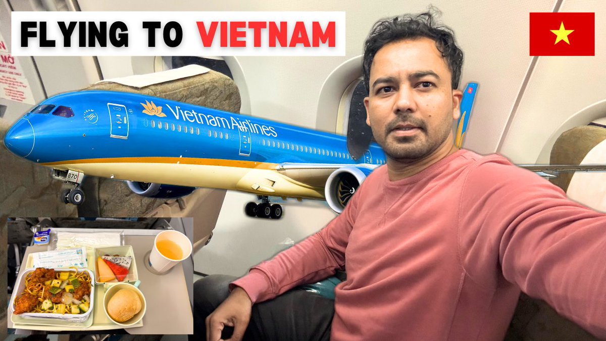 Flying to Vietnam 🇻🇳 from India 🇮🇳 | Vietnam Airlines Honest Review | Flight, Price &amp; E-Visa Information <a href="/VietnamAirlines/">Vietnam Airlines</a> 📷 

👉Do Watch: youtube.com/watch?v=jdtfYw…

#Mumbai #airline #Vietnam  #FLIGHT #vlogger #India #travel #tourism