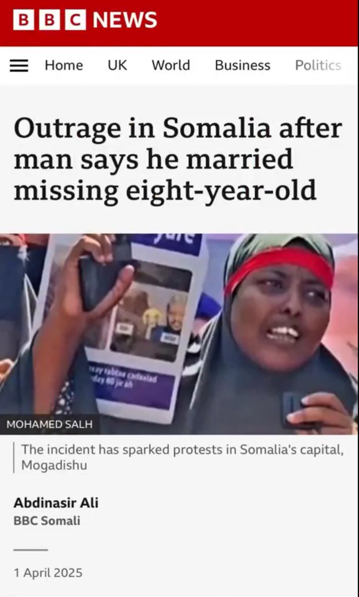 zxwnr5wsm5's tweet photo. @AsakyGRN It’s called kidnapping and child rape.  Not marriage https://t.co/Ry23FvVhI5