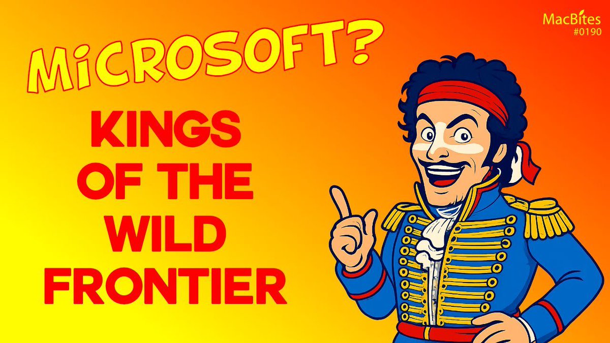 MacBites episode 190 has landed, and let’s just say the frontier’s gone feral. Saddle up, MacBiters 🤠

macbites.co.uk/macbites-episo…

#MacBites #podcast #podcasts #podcasting #applepodcast #applepodcasts #macpodcast