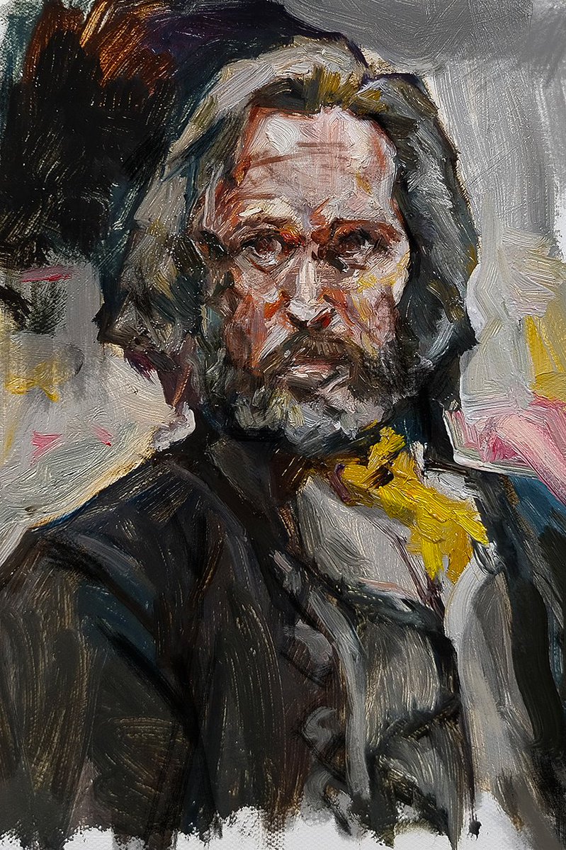 Dmitry_Brushray's tweet photo. #random #portrait #practicing #art #oilpainting #painting #manportrait #traditionalart #brushray #fantasy #style #texture #color https://t.co/7SFzp5vfwI
