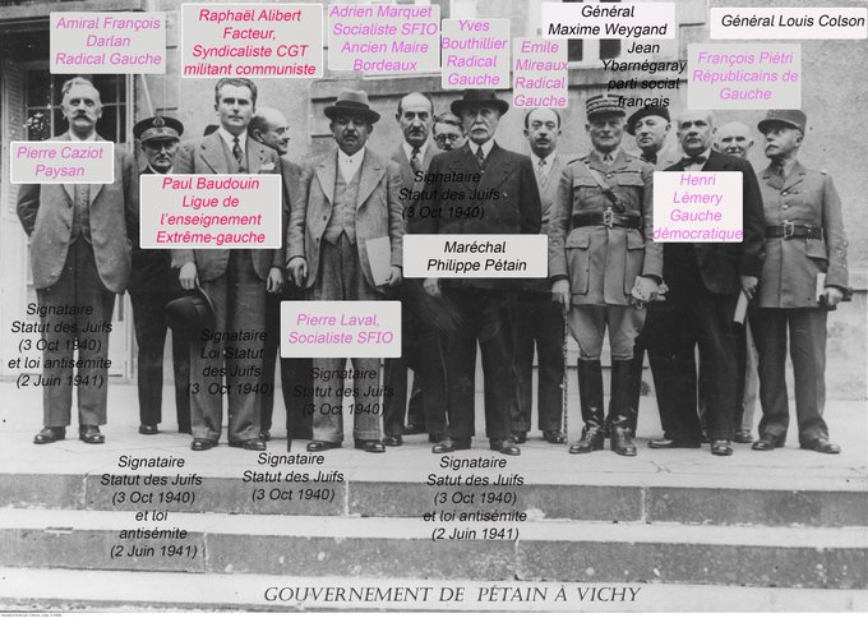 axel_swailli's tweet photo. @union_populair En 1940 le gvt de Vichy était PS / PCF donc de gauche !
Quand on est ignare on ferme sa gueule !
Les conards islamo-gauchistes de la LFI se croient toujours les bons conseilleurs mais ne sont qu'en fait que les héritiers du régime collabo de Vichy !
Un peu de culture ⤵️ https://t.co/Oilo0tdTYs