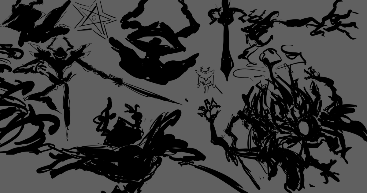 EggShellEye's tweet photo. Here's some roaring knight doodles while i finish the painting it still needs a bunch of polish so it wont be done in a bit, sorry!

#DELTARUNE #deltarunefanart https://t.co/OCxjWMeEr0
