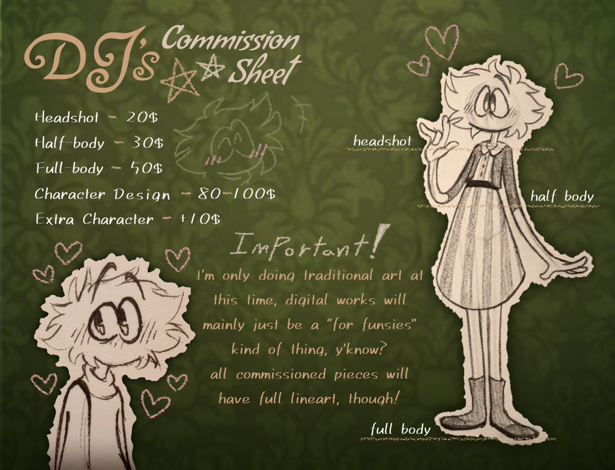 supersneegle's tweet image. ‼️Snooze Official Commission Sheet‼️
(Check my BIO for current status)

Anything is appreciated!!✨

#commissionsopen #CommissionSheet #artcommissions #ArtCommission #CartoonArt #characterdesign #artistpromo #artist