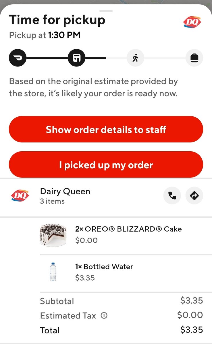LaughingCoffn's tweet photo. @Pricerrors Still working. Just decided to have Blizzard cakes for lunch today with the boys for the price of a water 😆 https://t.co/BQ5jIXPsH6