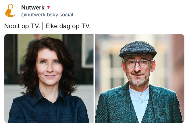 jeanne_NL's tweet photo. ↪️Veel te melden            |            Niks te melden ↩️ https://t.co/GMg7P5BGyK