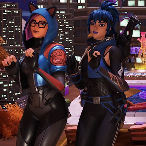 TikTokHope707's tweet photo. #Fortnite #Fortrgraphy: 💙HOPE💙 + 💙LYNX❤️ + ❤️VARERIA❤️ https://t.co/TDT8PeV9F4