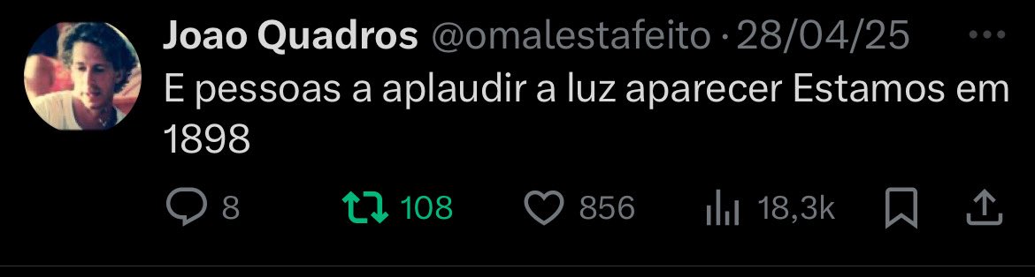 isto continua a ser dos tweets mais engraçados que li de sempre, muitas vezes regresso para o ler de novo