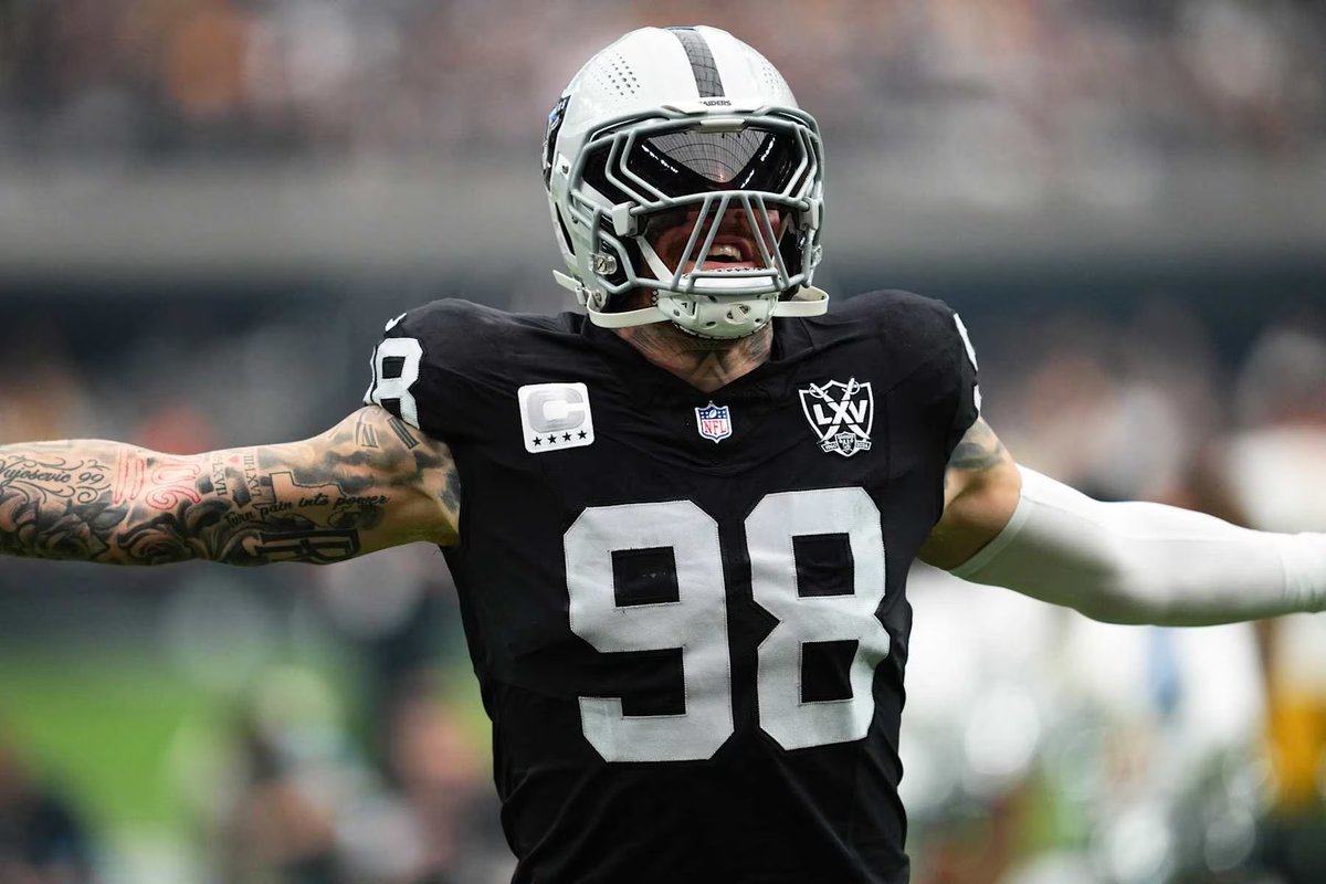 🚨🚨 NFL RUMORS 

#49ers reportely called to check the availability on #Raiders Maxx Crosby