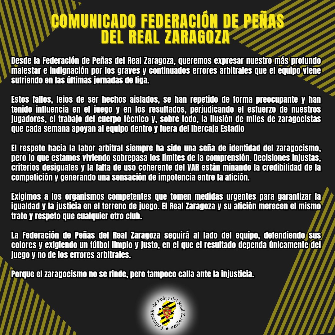FPeñas Real Zaragoza (@fprealzaragoza) on Twitter photo 