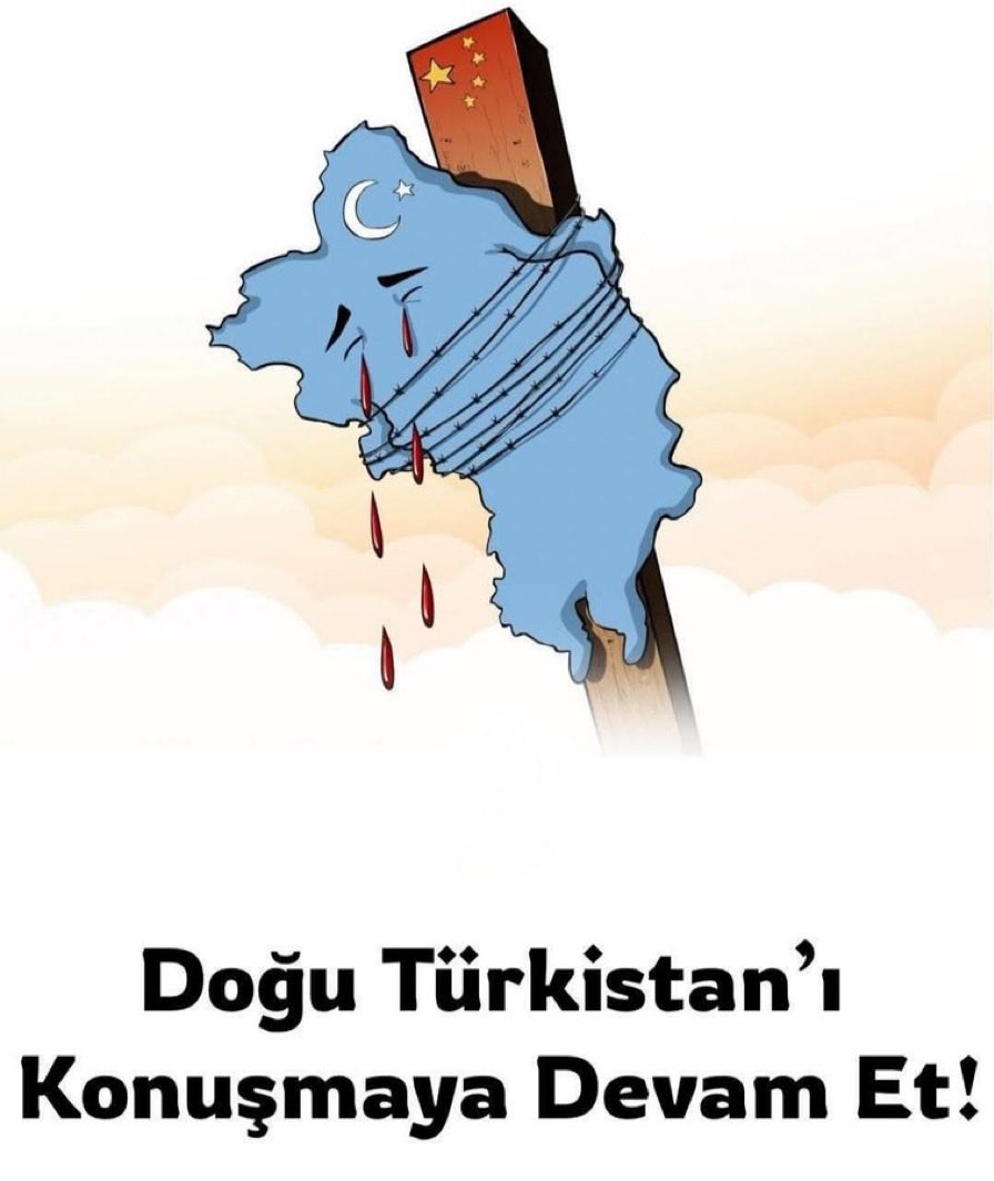 👋 Doğu Türkistan’i konuşmaya devam etmeliyiz ❗️