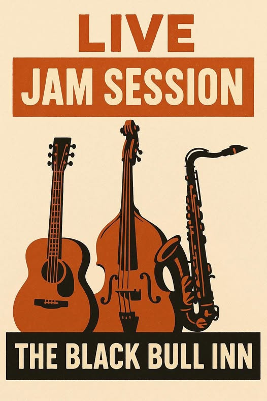 Live Jam session this Sunday from 3pm.