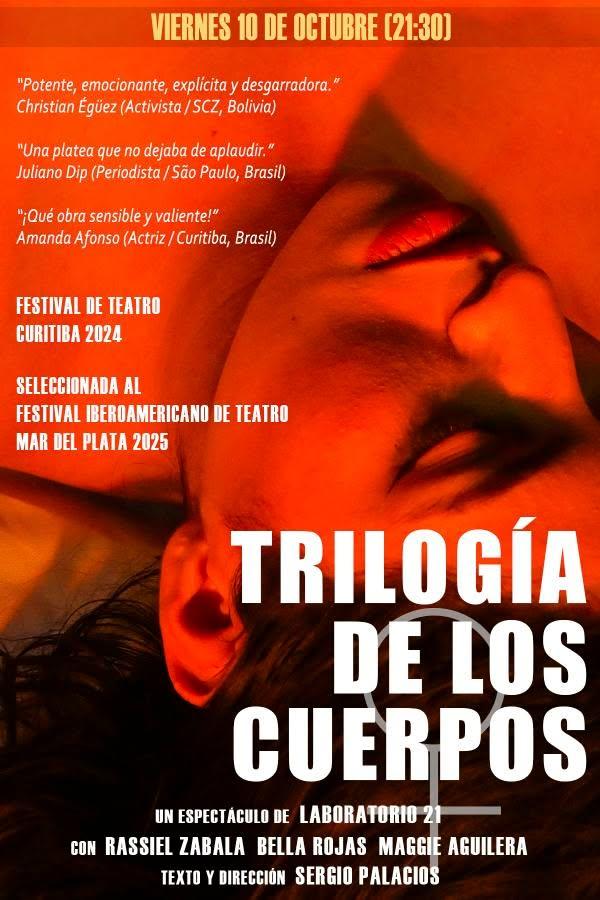 annubocesar1's tweet photo. Realmente son obras Performáticas qué impactan; hacé tu Reserva en la ciudad de Santa Cruz para éste viernes 10 de octubre, en Casa cultural Carmencita en la calle Chuquisaca # 60 ó para más información escribe al Facebook:
https://t.co/VIRagRJF5w https://t.co/AseVDhD5tT