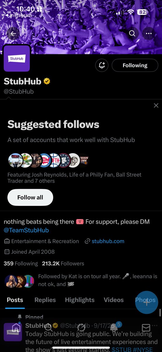 motionlukee's tweet photo. @concertleaks @StubHub done😁😁 https://t.co/erPBkhpbkw