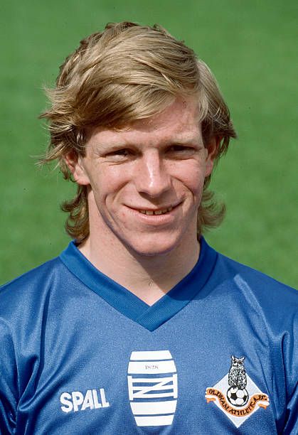 robertmdaws's tweet image. ANDY BARLOW @OfficialOAFC #OAFC  1985