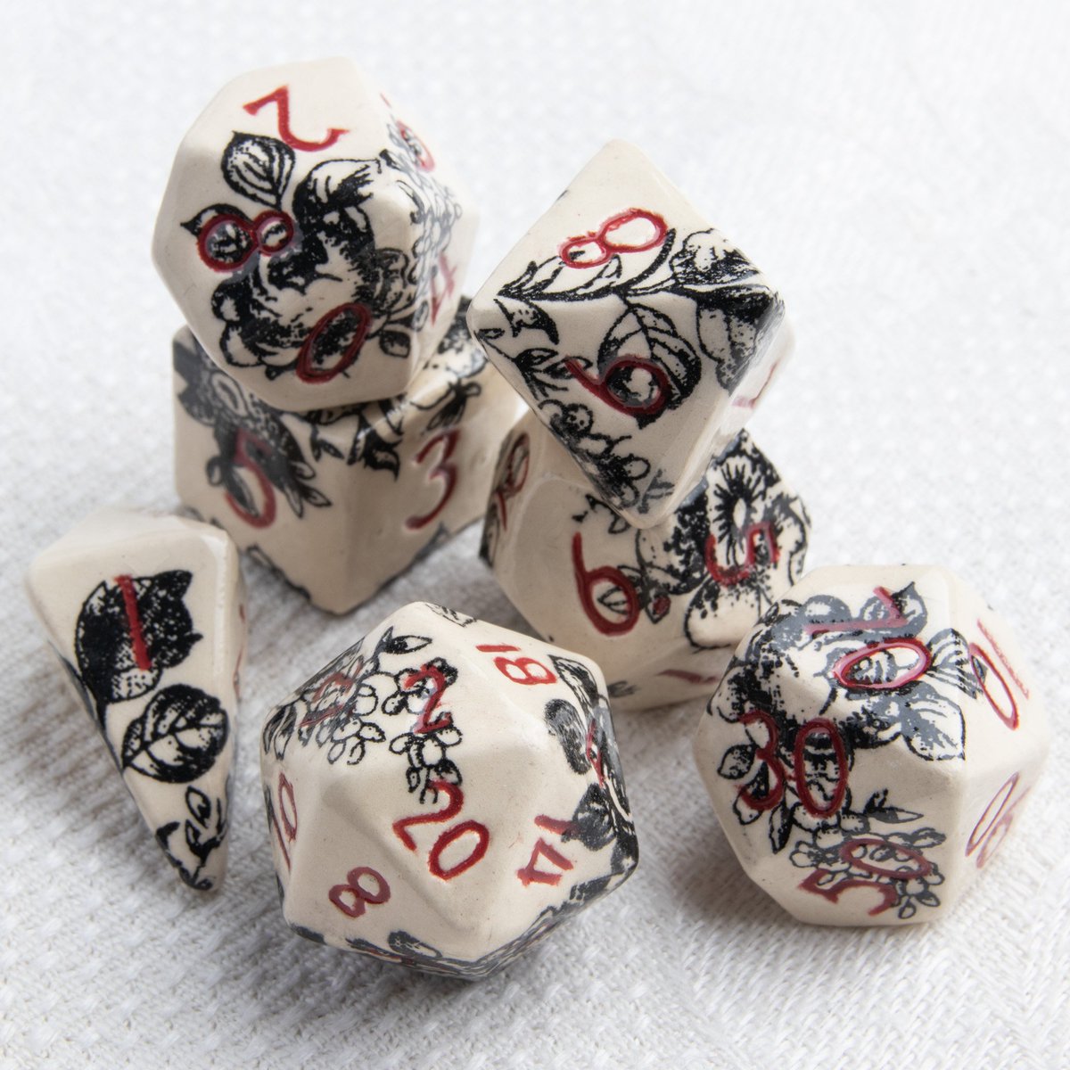 I am bringing back some old favorites for the November refresh! But if you are new; every design is genuine glazed ceramic, fired in a kiln. 🤘 #dnd #ttrpg #dice