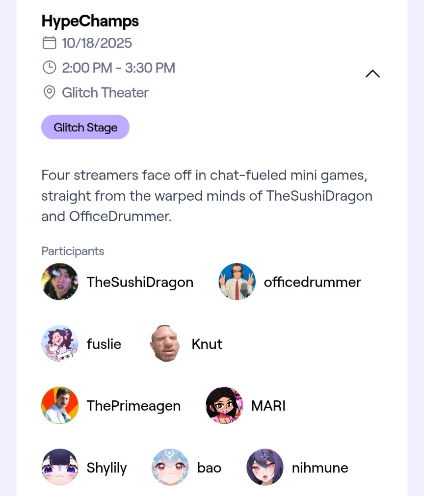 ANTllSM's tweet image. She posted it right before TwitchCon too. Where Shylily and Bao will be attending