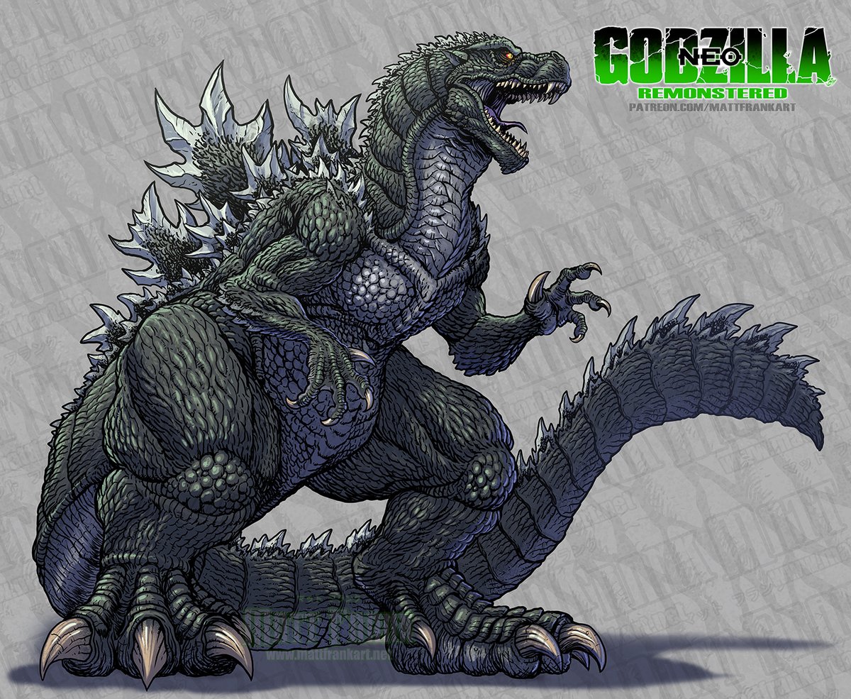 HE'S HERE!
The first of my Godzilla Neo REMONSTERED SERIES!
Celebrating (almost) 20 years of Godzilla Neo, if you want to see more progress on which kaiju I'm remastering, check my Patreon!
Bios are being updated on my ol' Deviantart, kaijusamurai!