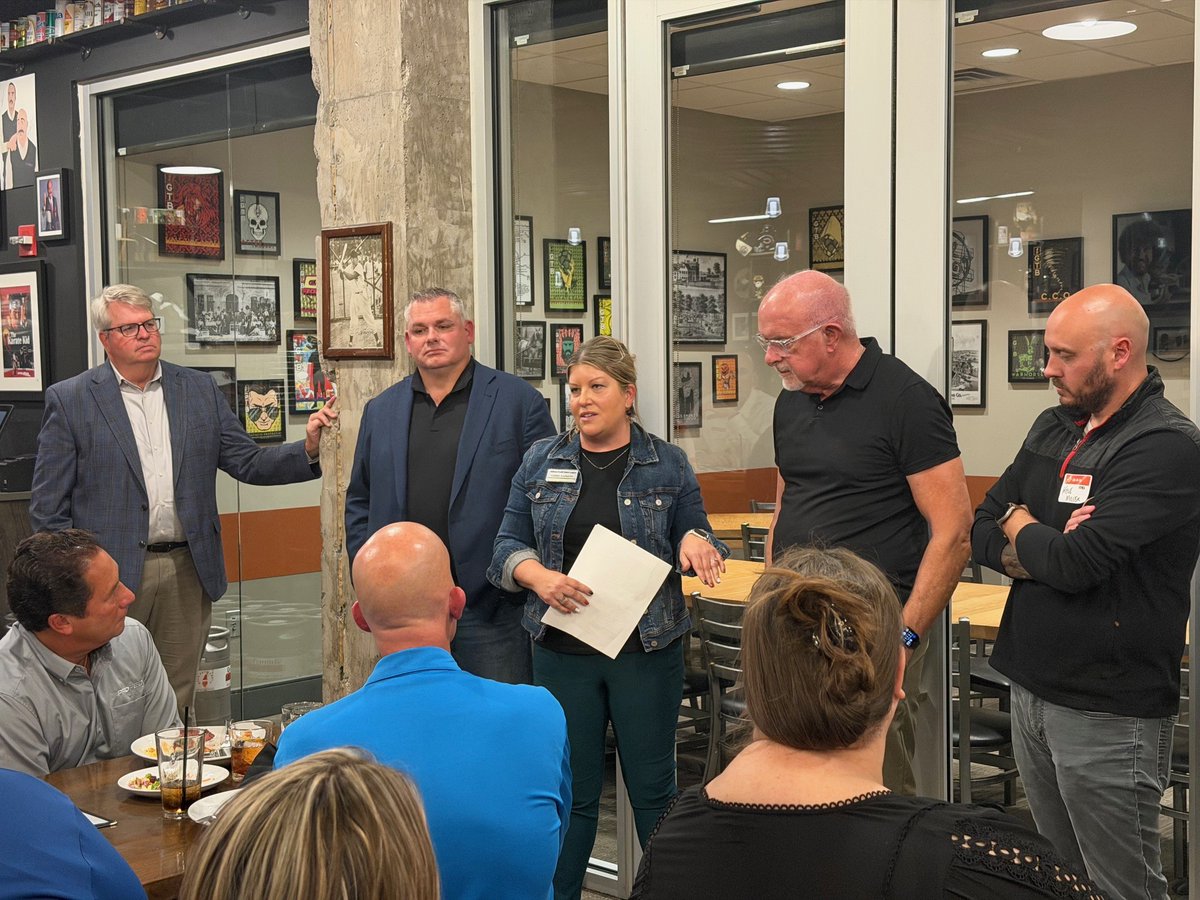 🍻CUs on Tap made a stop in Fort Wayne last night! We had a full, fun room at the Hoppy Gnome. We appreciate Rep. Phil GiaQuinta, Rep. Chris Judy, Rep. Kyle Miller, and Sen. Travis Holdman for meeting with credit unions, and discussing important issues.   Thank-you