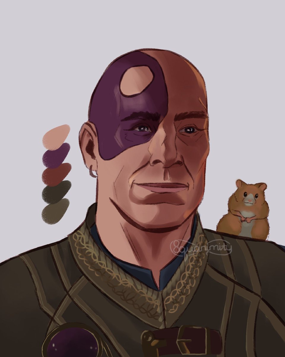8quanimity4's tweet photo. Minsc and Boo 🐹 and we’re finally done with all the BG3 companions!

i’m taking a break, then i’ll draw some more characters from the game xD tell me if you guys have any suggestions 🥰

#BaldursGate3 #bg3minsc #minscandboo #procreateart https://t.co/Hfhz38vT1q