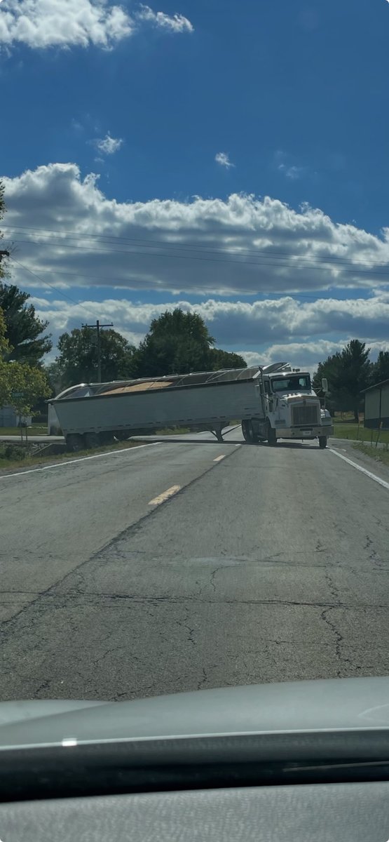Ex SwiftKey driver hauling grain