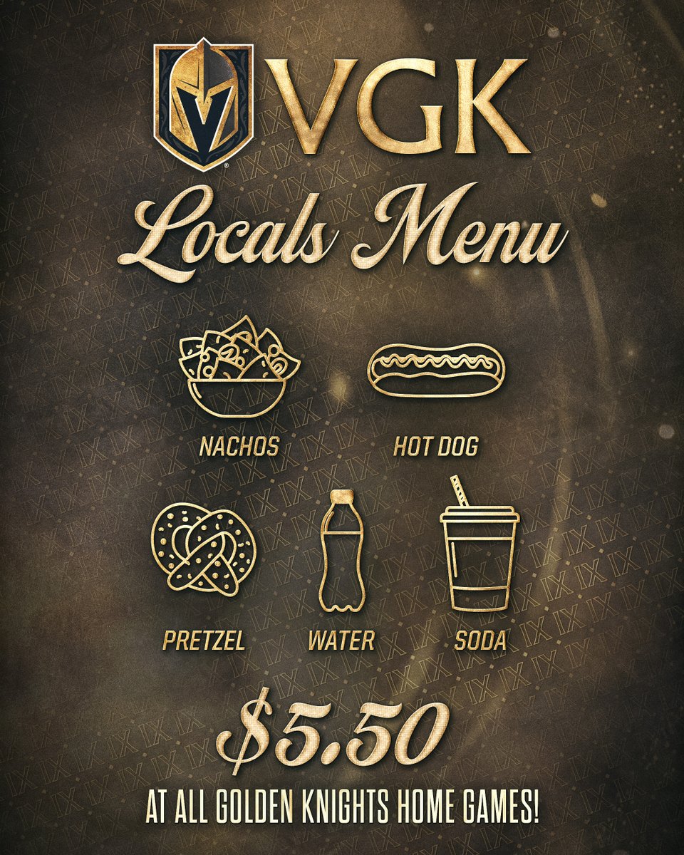 LasVegasLocally's tweet image. Vegas locals bullied the Golden Knights into lowering the prices for nachos, hot dogs, pretzels, sodas, and waters to just $5.50 each at all home games. Now, we do beer.