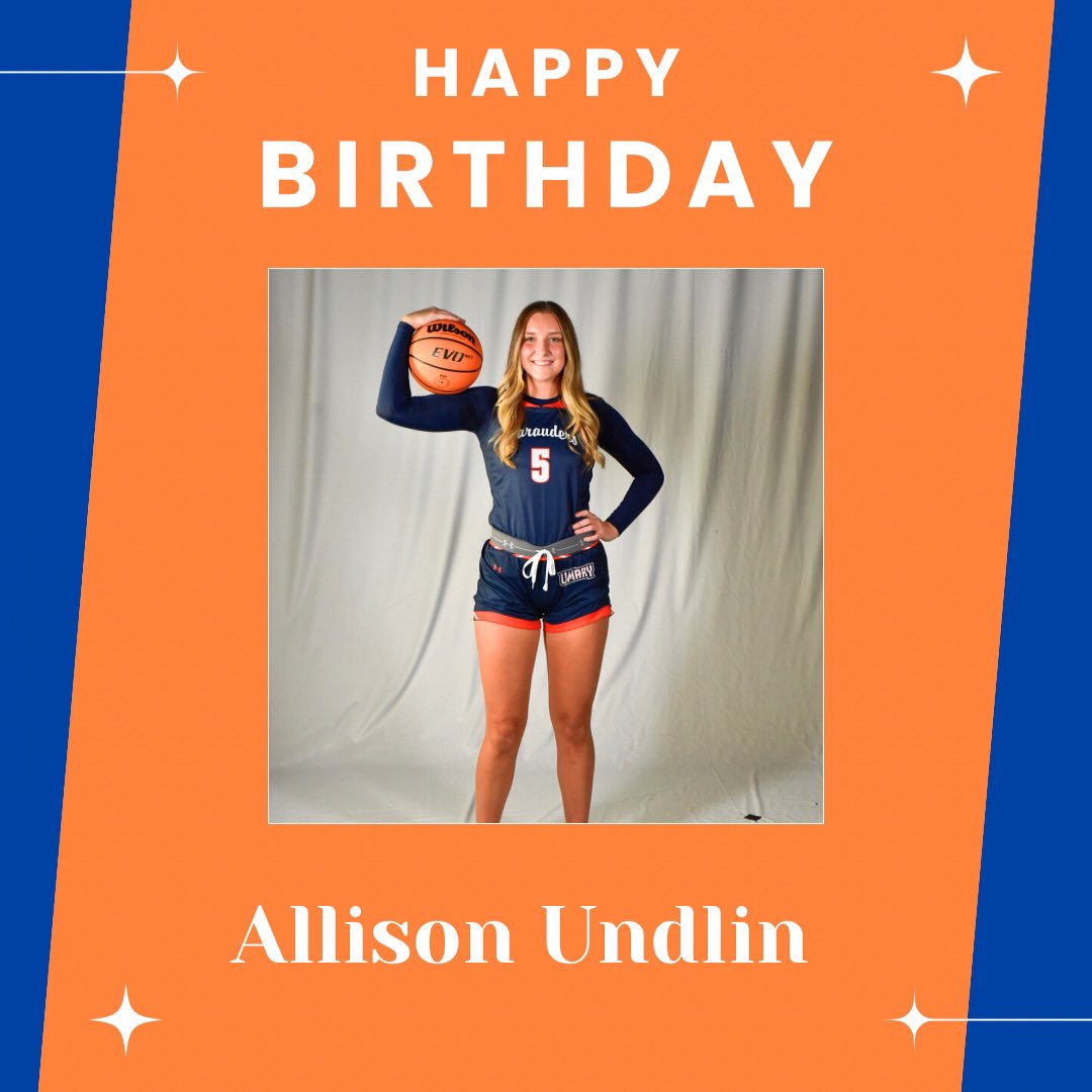Wishing a very Happy Birthday to Allison Undlin🎂🧡💙 Have the best day!!