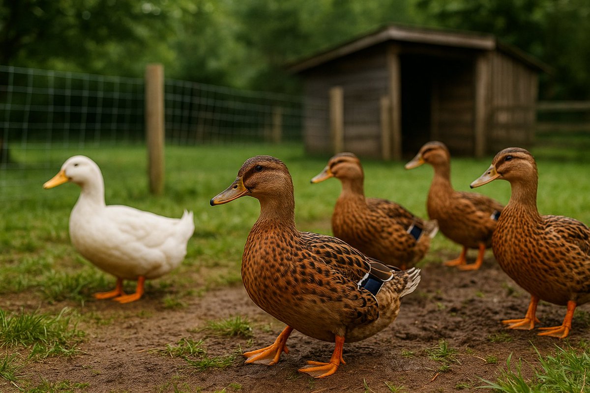 Raisin Ducks for Meat and Eggs heritageskillsusablog.com/raising-ducks-… #ducks #homestead #homesteading #farming #ducks