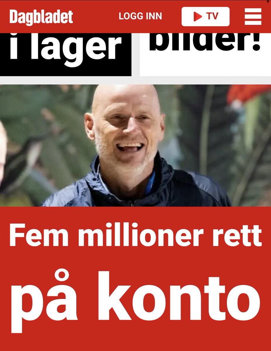 Ja, bortsett fra at halvparten går til skatt da..