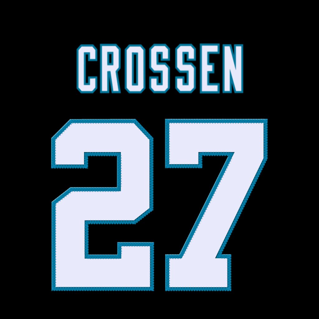 Carolina Panthers CB Keion Crossen (<a href="/KeionCrossen/">Kc</a>) is wearing number 27. Last assigned to Israel Mukuamu. #KeepPounding