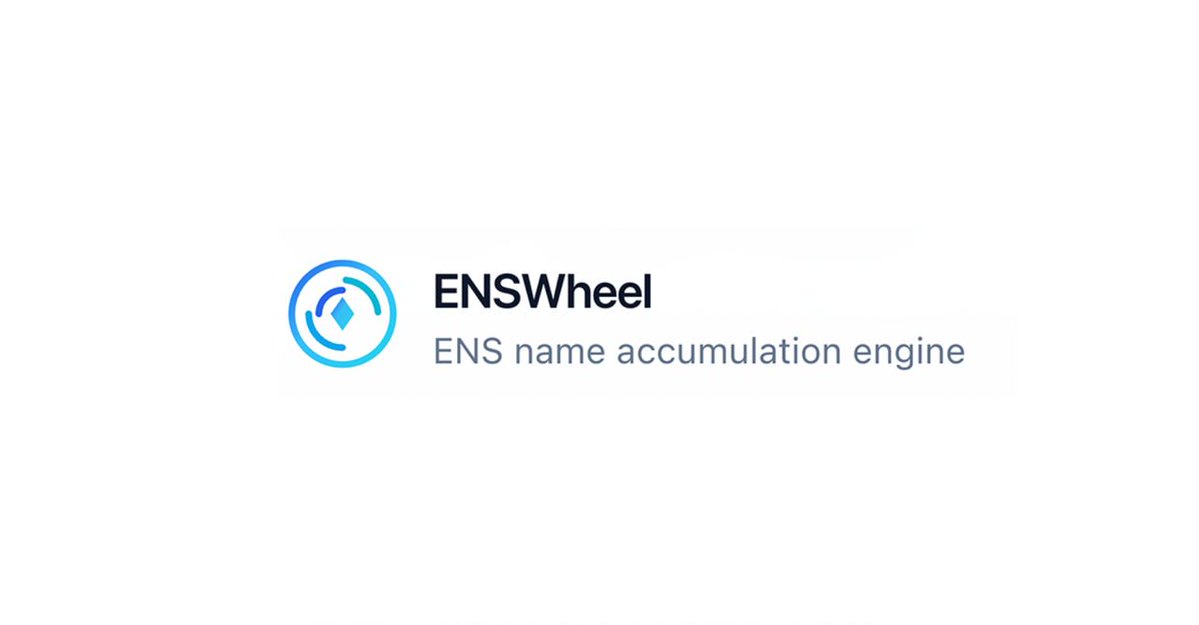 ENSWheel.eth (@enswheel) on Twitter photo Introducing enswheel.fun A permissionless protocol to get exposure to <a href="/10kClubOfficial/">10kclub.eth</a> that introduces $10KWHL and uses fees to create a flywheel effect for ENS digits. It builds on <a href="/token_works/">TokenWorks™</a> $PNKSTR meta, but adds a twist:
A🧵 (1/X) Introducing enswheel.fun A permissionless protocol to get exposure to <a href="/10kClubOfficial/">10kclub.eth</a> that introduces $10KWHL and uses fees to create a flywheel effect for ENS digits. It builds on <a href="/token_works/">TokenWorks™</a> $PNKSTR meta, but adds a twist:
A🧵 (1/X)