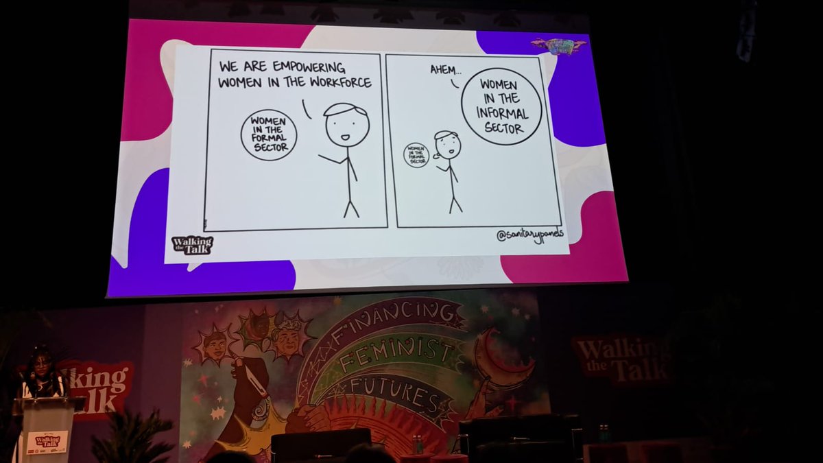 CoordiONGD's tweet image. Momento de reflexionar  en #F4FF sobre los resultados de investigaciones sobre financiación feminista y de visualizar la deuda de los cuidados invisibles desde el aporte no remunerado de las mujeres en América Latina en la Conferencia de Financiación de Futuros Feministas